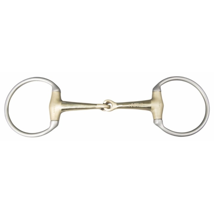 Mors simple brisure pour cheval en deux parties Karlslund 10 x 20 x 3 cm