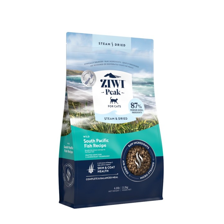 Ziwi Peak Steam & Dried Wilder Südpazifik Fisch - 2,2 kg