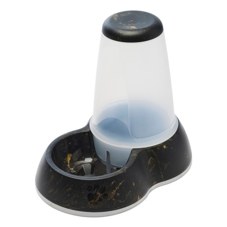 Savic Wasserspender Loop Marble - 3 l - schwarz-gold