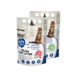 Duvo+ Premium Silica Katzenstreu - Blumen - 5 L - 2 kg