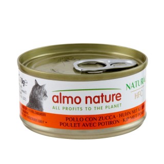 Almo Nature HFC Natural 6 x 70 g - Huhn mit Kürbis