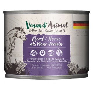Sparpaket Venandi Animal Monoprotein 24 x 200 g - Pferd