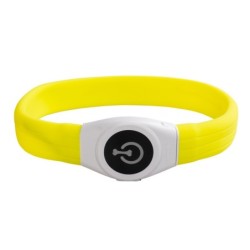 Leuchtendes Hundehalsband mit usb aus Silikon Duvoplus Flash Maxi