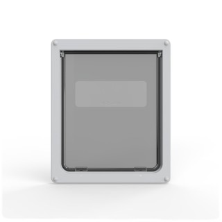 Dog Mate Hundeklappe Large - weiß