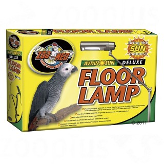 AvianSun Deluxe Stehlampe + UV-Kompaktlampe -  Stehlampe + UV-Birne