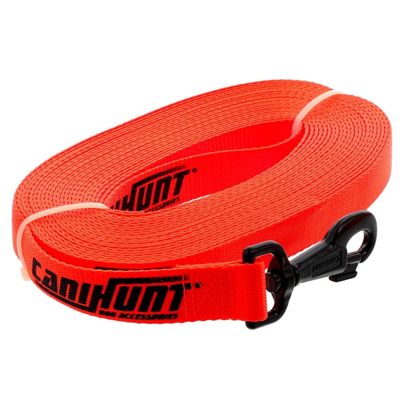 Hundeleine aus flachem Polyester Canihunt Hunter First