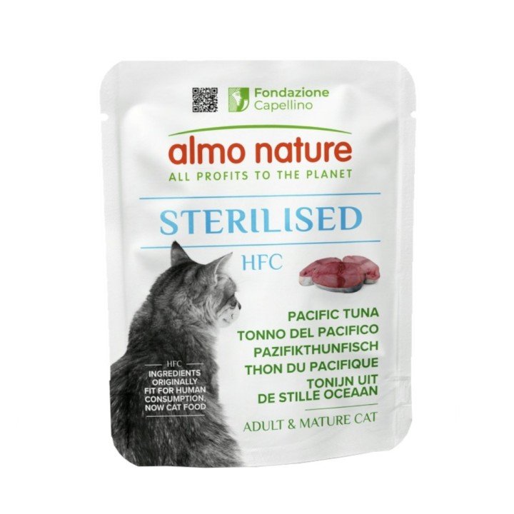 Almo Nature HFC Sterilised 6 x 50 g - Pazifikthunfisch