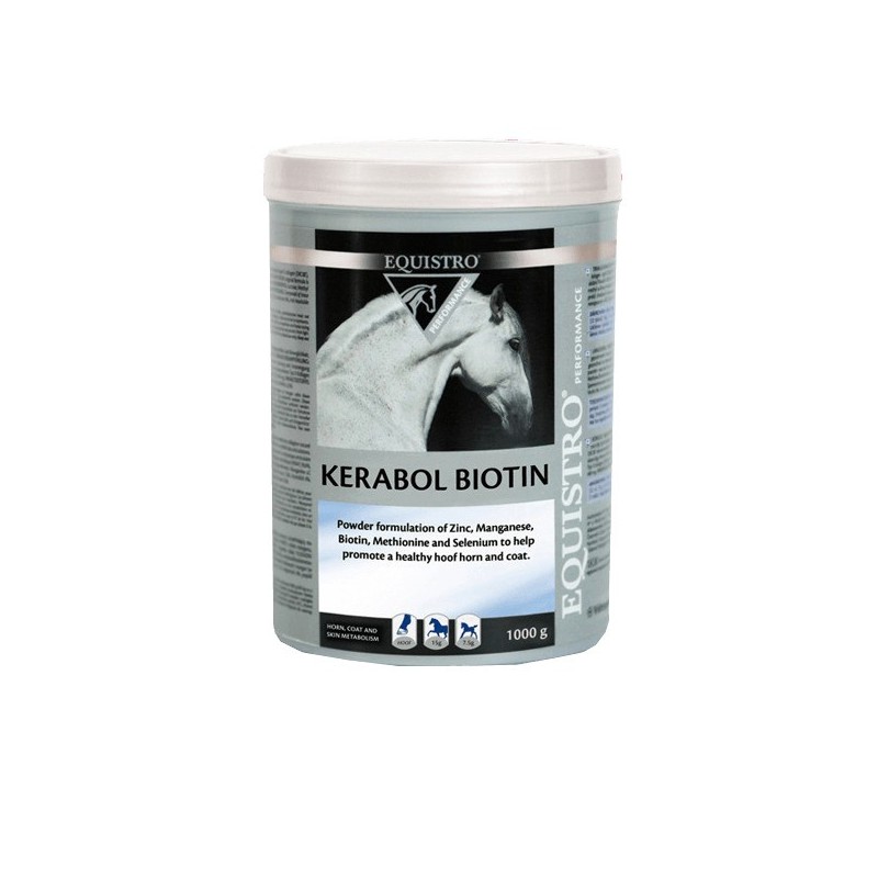 Ergänzungsmittel für Pferde Vetoquinol Equistro Kerabol Biotin