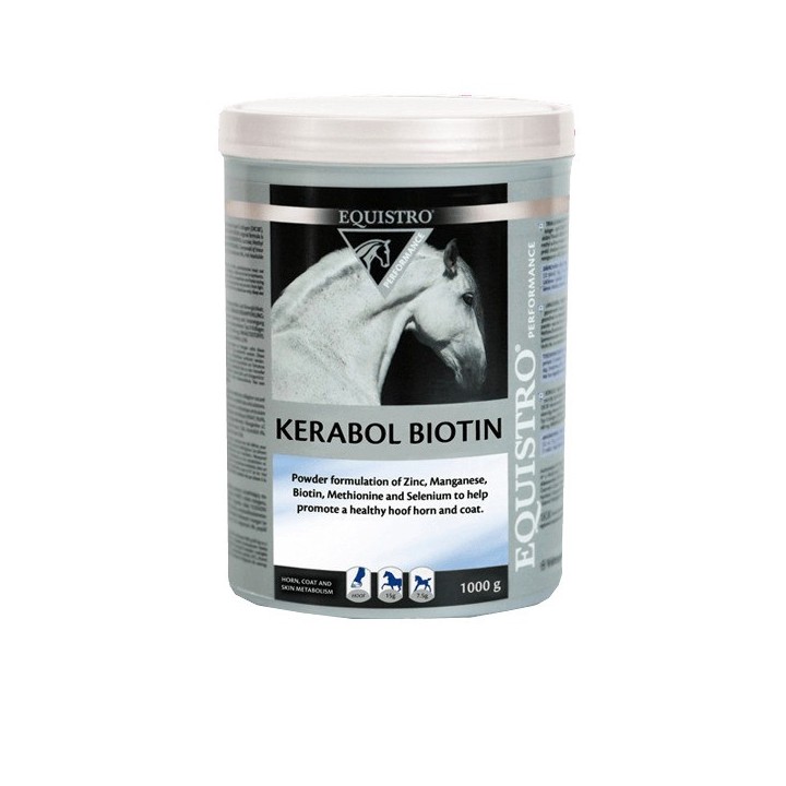 Ergänzungsmittel für Pferde Vetoquinol Equistro Kerabol Biotin