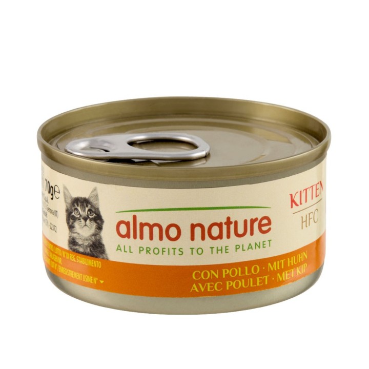 Almo Nature HFC Natural 6 x 70 g - Kitten mit Huhn