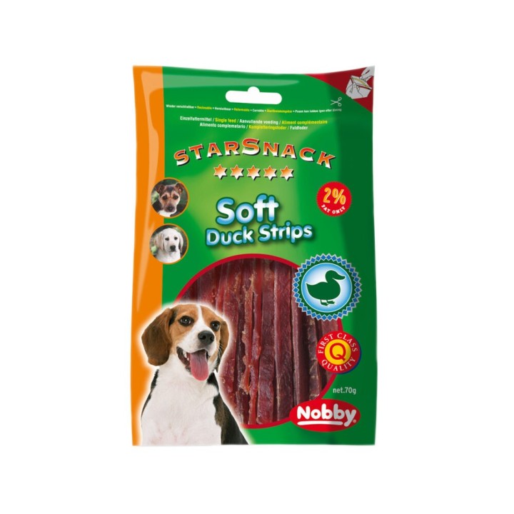 Nobby Starsnack Soft Duck Strips - 70 g