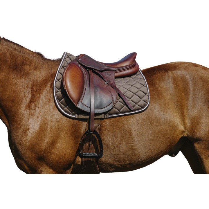 Satteldecke für Pferde aus Samt Riding World