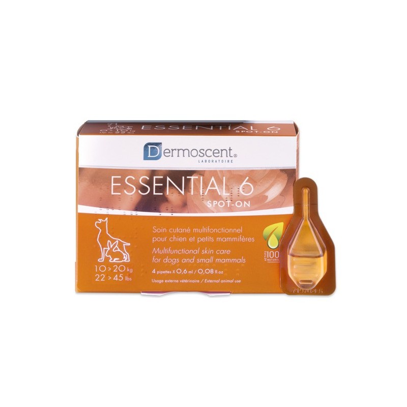 Hundenpflege LDCA 10-20 kg Dermoscent Ess 6 (x4)