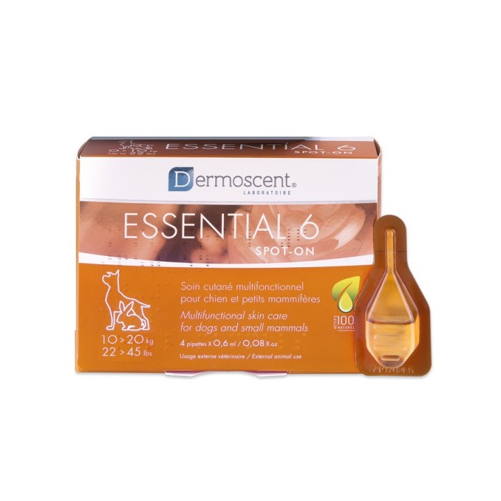 Hundenpflege LDCA 10-20 kg Dermoscent Ess 6 (x4)