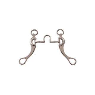 Western-Snaffle aus Aluminium für Pferde Metalab