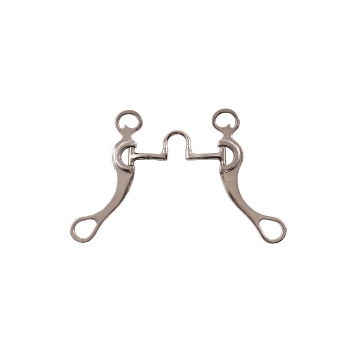 Western-Snaffle aus Aluminium für Pferde Metalab