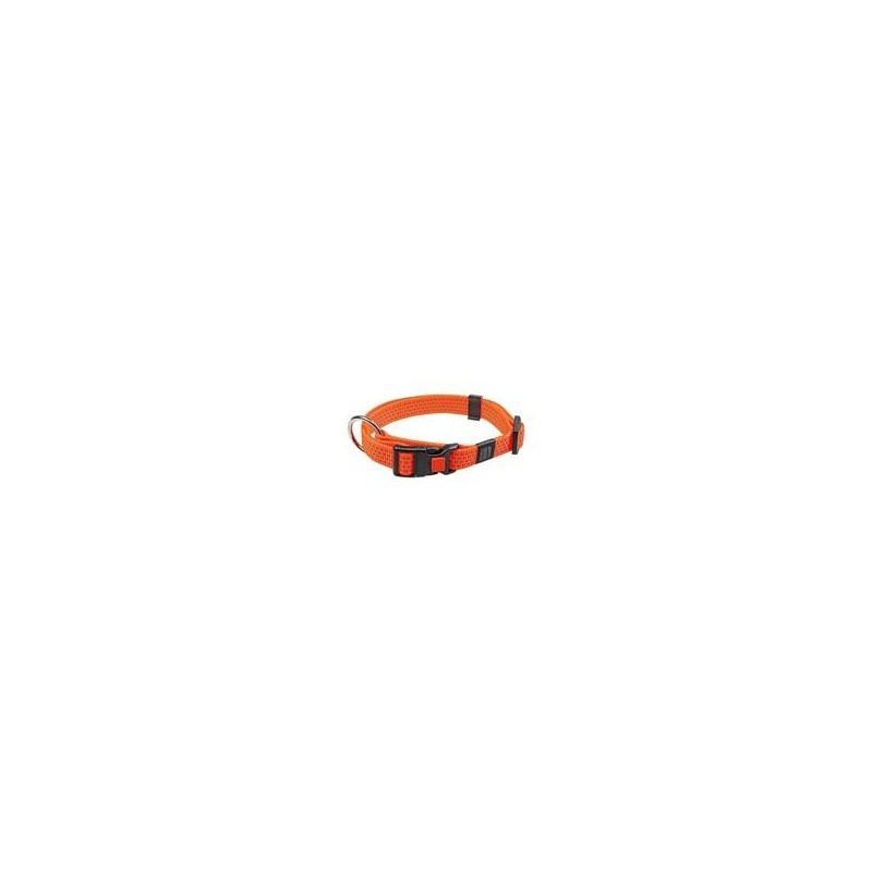 Karlie - Neon & Reflex Hunde-Halsband [40-55 cm x 20 mm, Farbe: Neonorange]