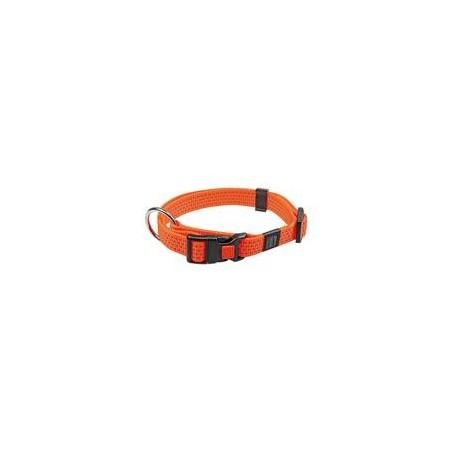 Karlie - Neon & Reflex Hunde-Halsband [40-55 cm x 20 mm, Farbe: Neonorange]