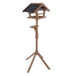 TIAKI XL Vogelhaus mit Ständer 2 in 1 - L 55 x B 30 x H 150 cm