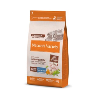 Nature's Variety Healthy Grains Sterilized Adult Weißfisch - 1,25 kg