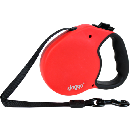 Doggo Hunde Rollleine rot S (4 m) - 1 Stk