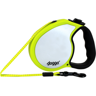 Doggo Hunde Rollleine neongelb M (5 m) - 1 Stk