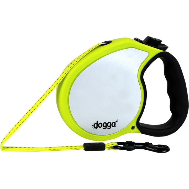 Doggo Hunde Rollleine neongelb M (5 m) - 1 Stk