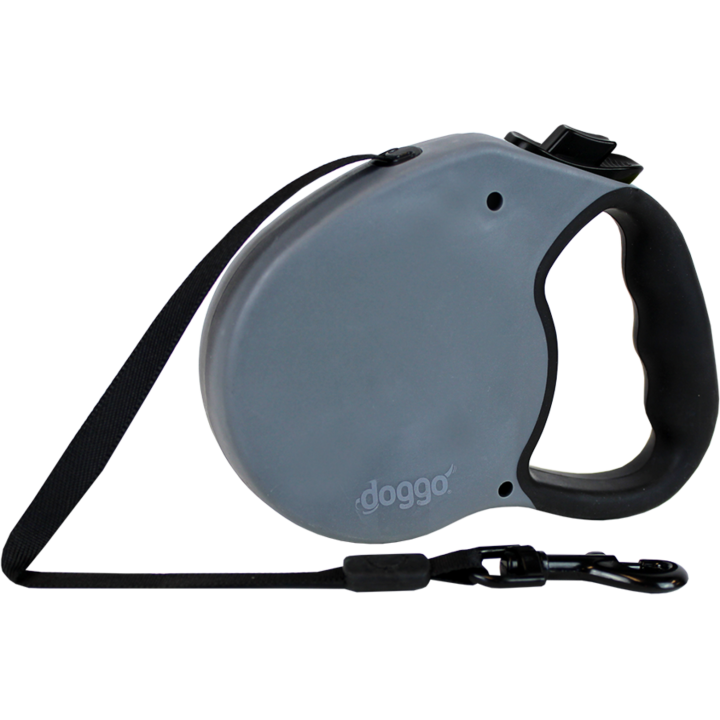 Doggo Hunde Rollleine grau M (5 m) - 1 Stk