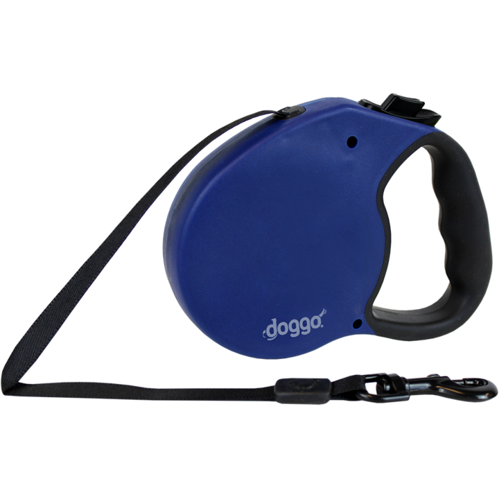 Doggo Hunde Rollleine blau L (5 m) - 1 Stk