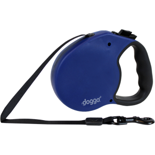 Doggo Hunde Rollleine blau M (5 m) - 1 Stk