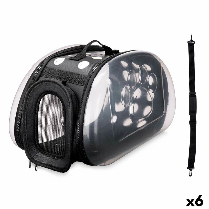 Transportbehälter Mascow 223 Schwarz Kunststoff 43 x 20 x 33 cm 37 x 17 x 22 cm (6 Stück)