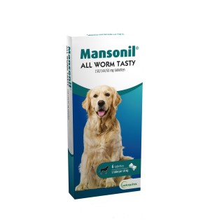 Mansonil All Worm Tasty - 6 Tabletten