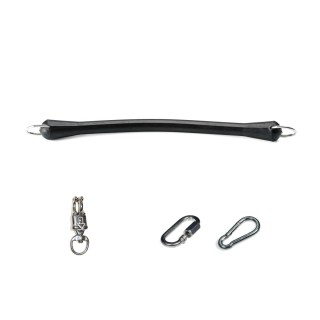 Zugstange aus Gummi Stall + Kette Tattini