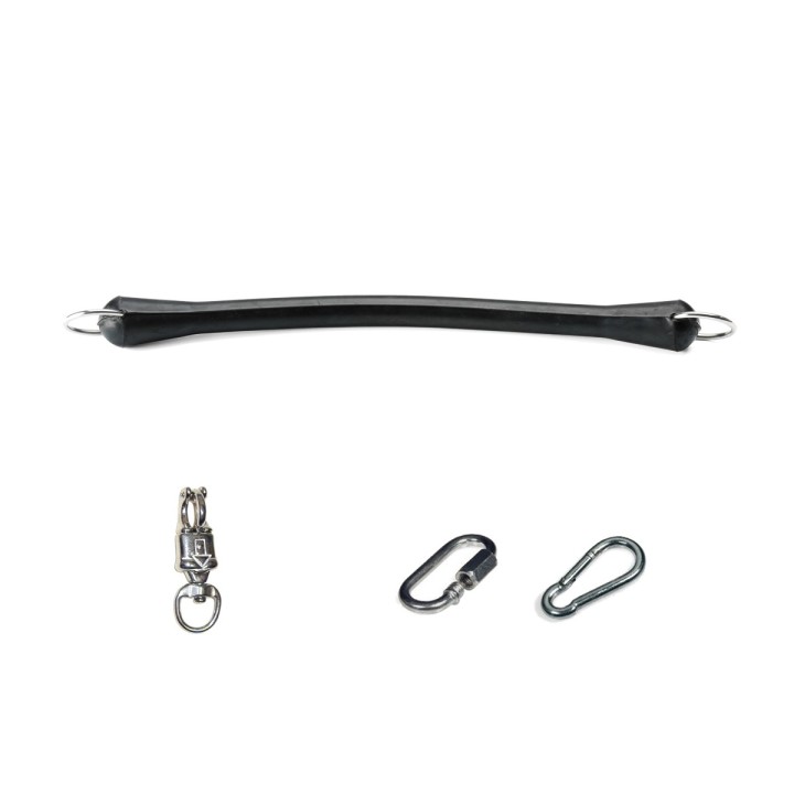 Zugstange aus Gummi Stall + Kette Tattini