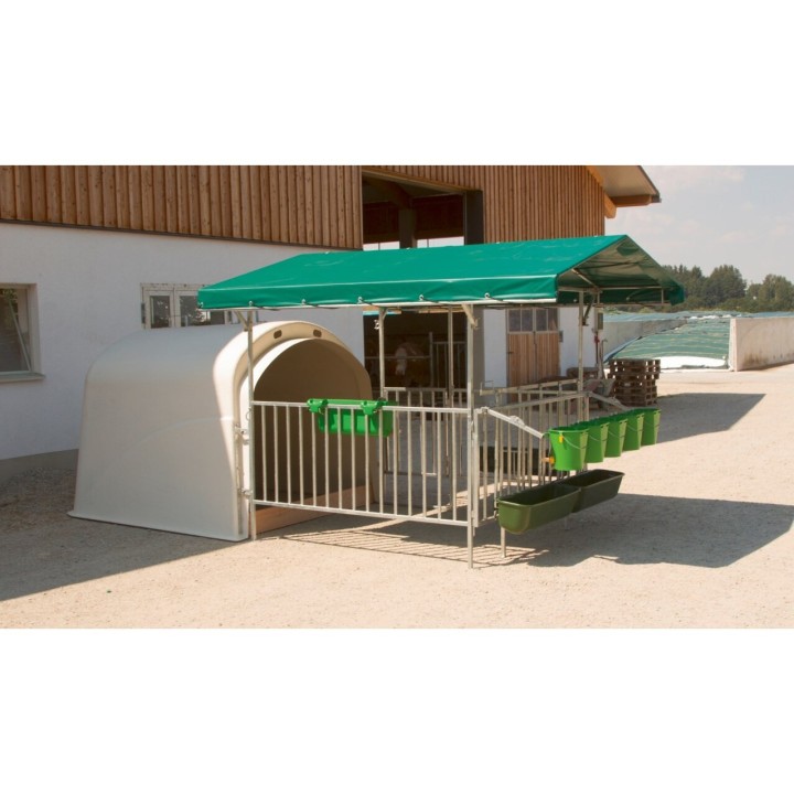 Vordach pem/pvc Kerbl CalfHouse Premium