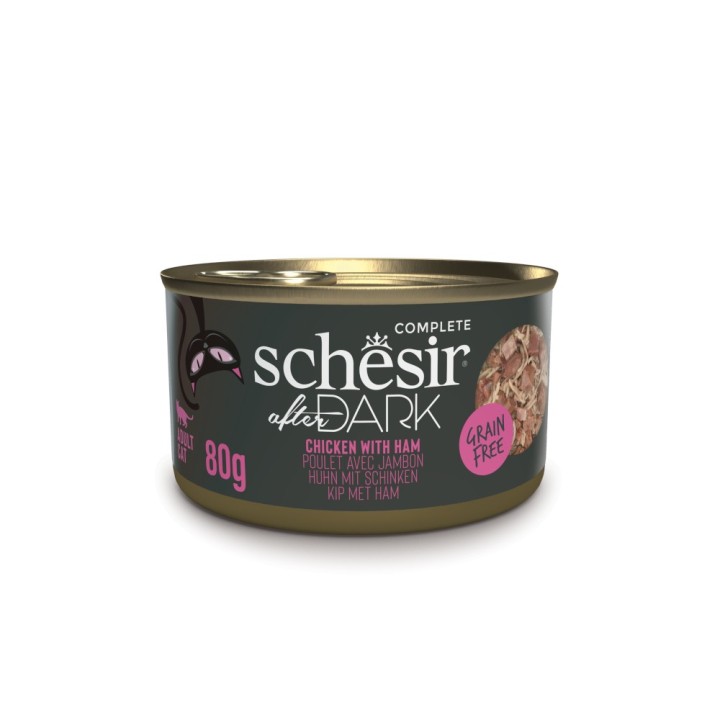 Schesir After Dark 12 x 80 g - Huhn & Schinken