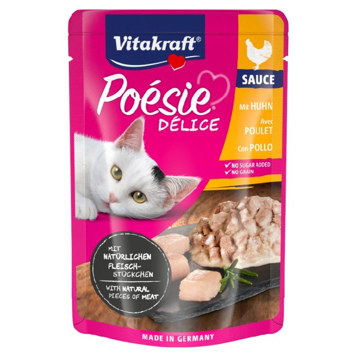 Vitakraft Poésie Délice 23 x 85 g - Huhn