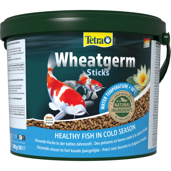 Tetra Pond Wheatgerm Sticks - 10L