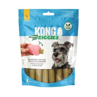 KONG Ziggies Enhanced Puppy - Größe S: für Hunde bis 7 kg (198 g)