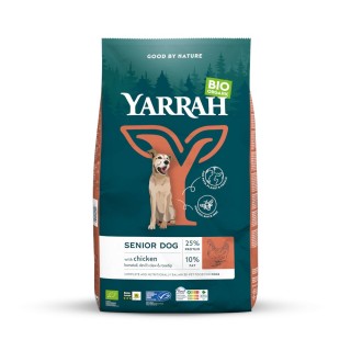 Yarrah Bio Senior mit Bio Huhn - 10 kg