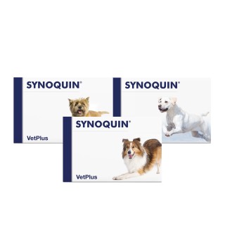 Vetplus Synoquin 120 Tabletten - mittelgroßer Hund - 120 Tabletten