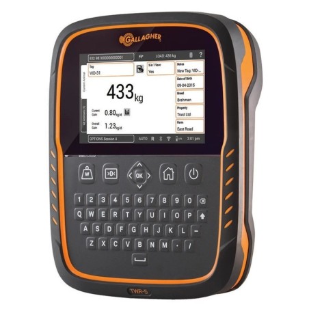Wiegeindikator mit Datensammler, Reader APS TWR-5