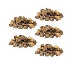 Schecker Hundesnack Ziegen-Lungenwürfel [5 x 200g]