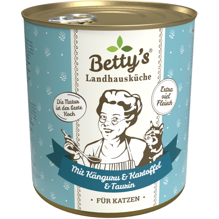 Betty's Landhausküche Känguru mit Kartoffeln und Geflügel - 800 g