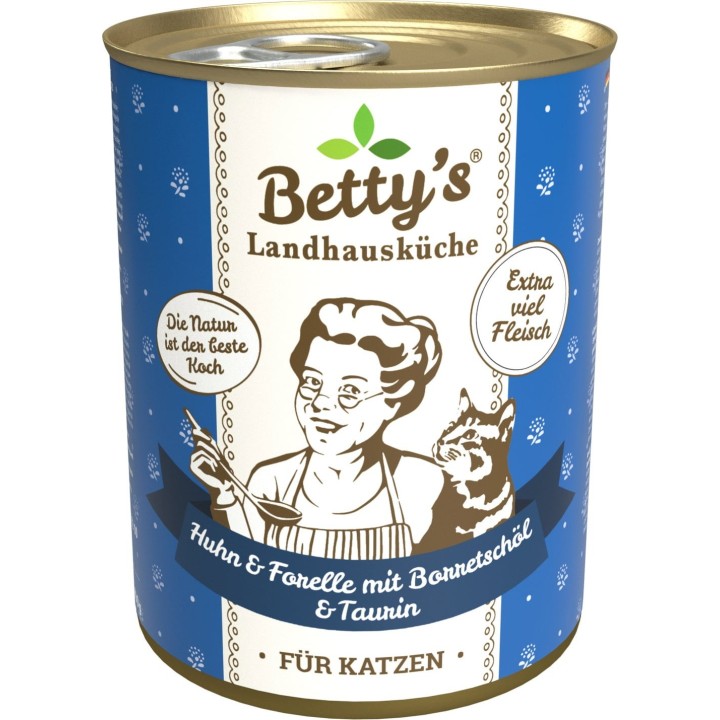 Betty's Landhausküche Huhn und Forelle mit Borretschöl - 400 g