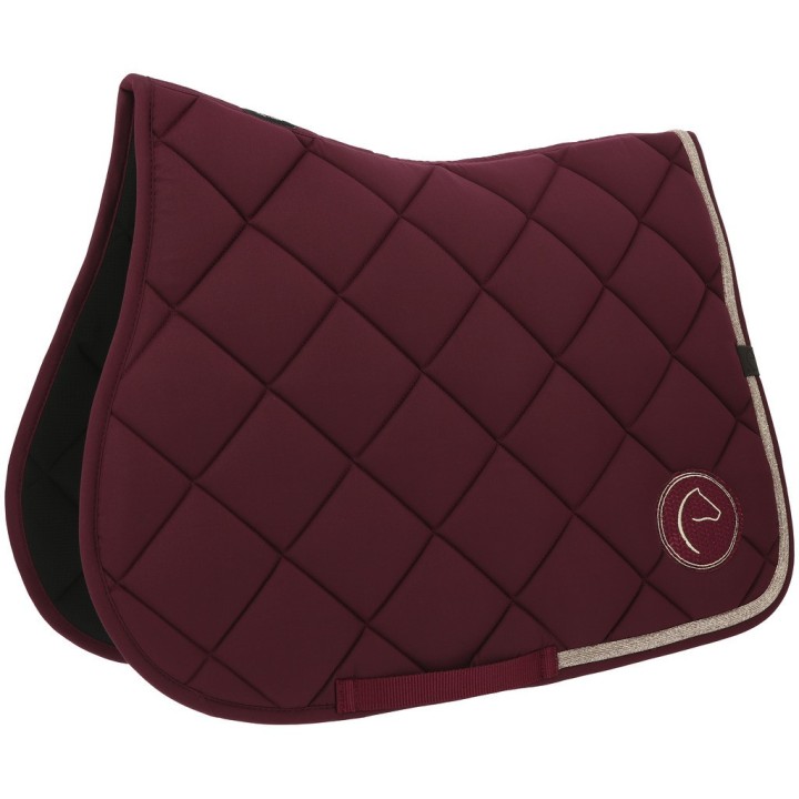 Satteldecke für Pferde Equithème Badge 2.0