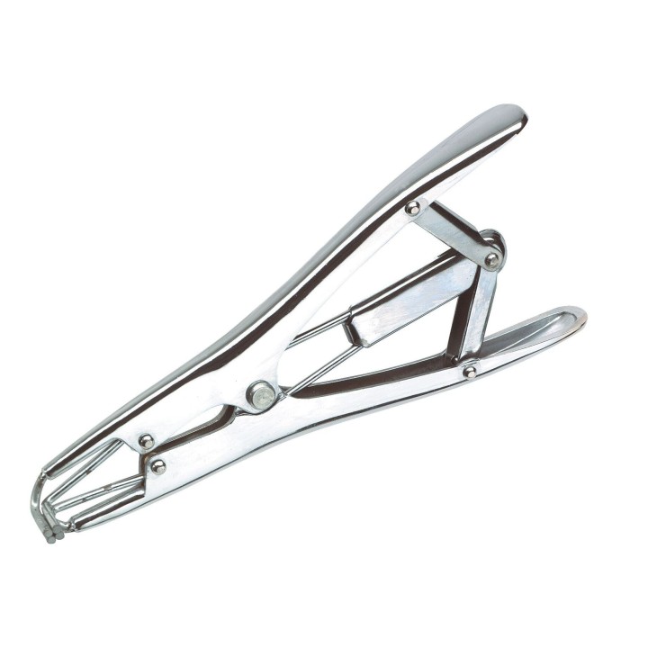 Zange legt Standard-Gummiringe auf Ukal