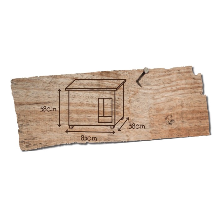 Hundehütte Duvoplus Woodland Balto 3 Classic