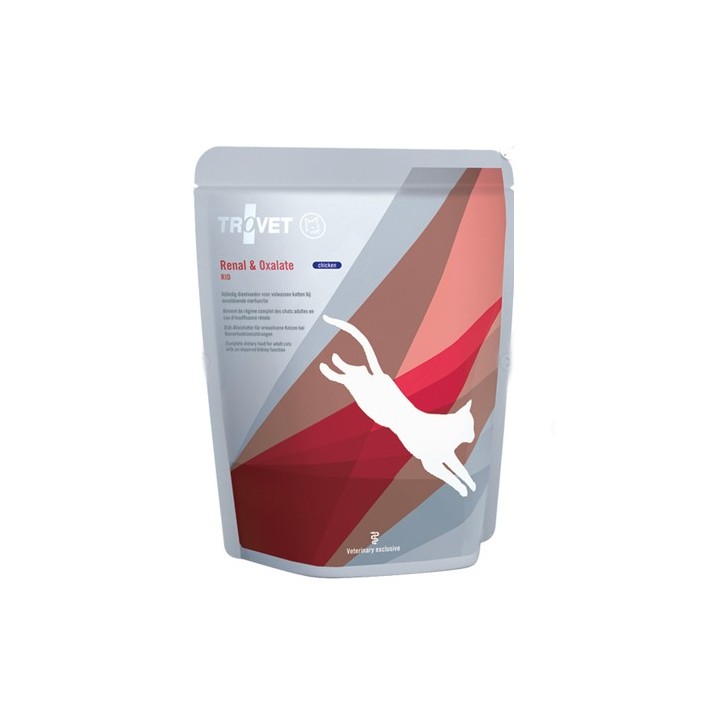 TROVET Renal & Oxalate RID Katze - 12 x 85 g Frischebeutel