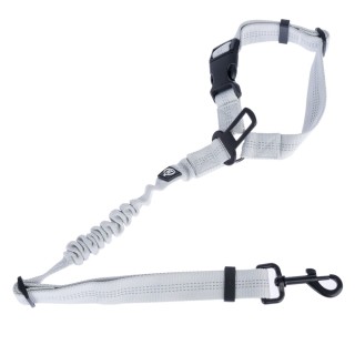 Nomad Tales Calma Autogurt für Hunde - 58 - 75 cm lang, 25 mm breit (stein)